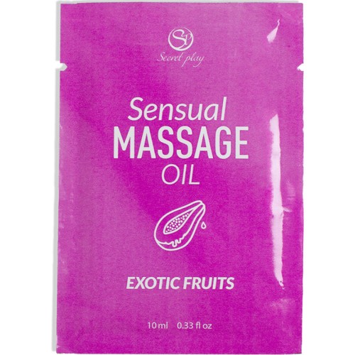 SECRETPLAY - EINZELDOSIS MASSAGEÃL MIT EXOTISCHEN FRÃCHTEN 10 ML
